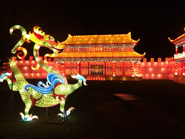 2017英國倫敦奇幻彩燈節開幕亮燈